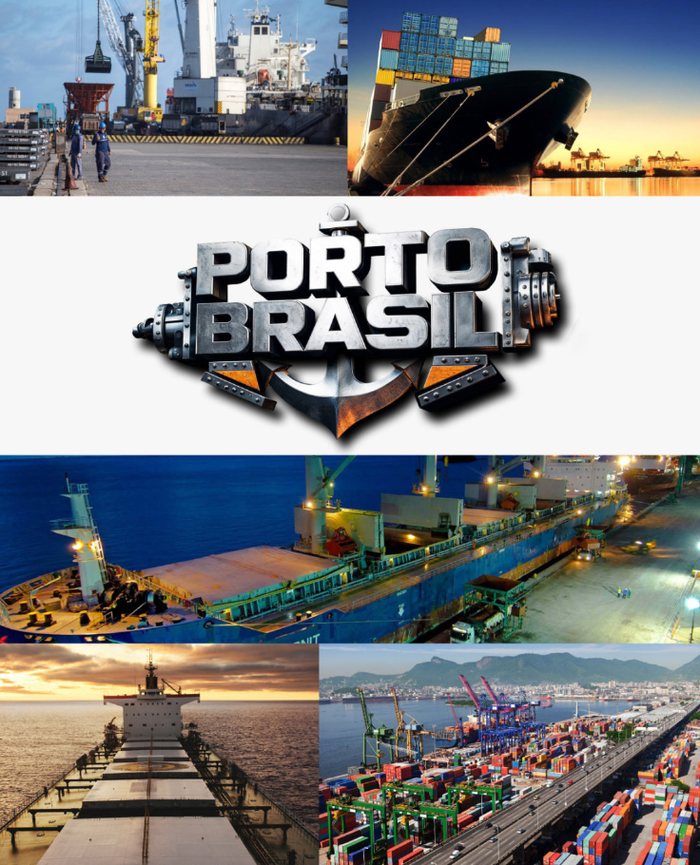 Arte da série Porto Brasil
